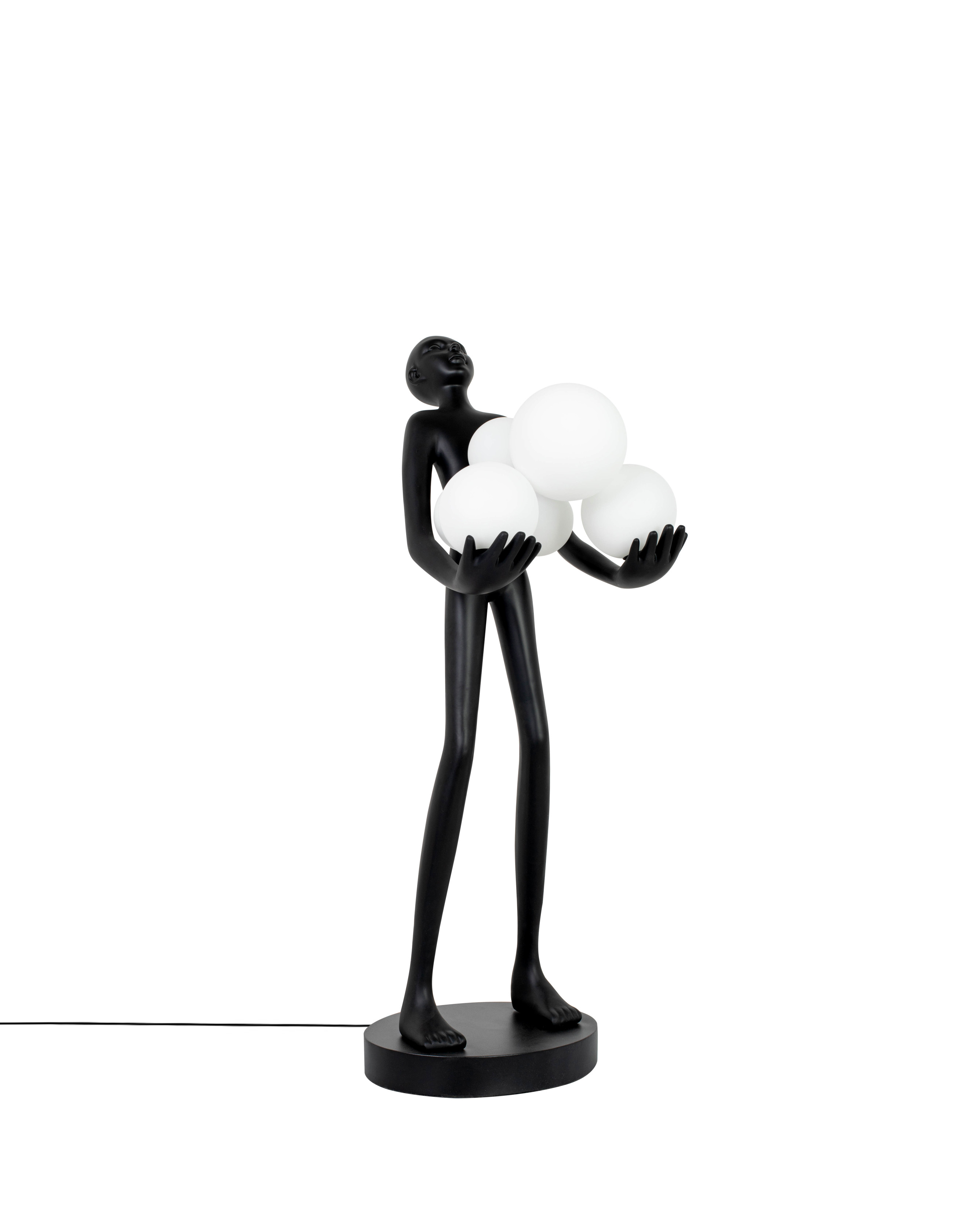 MOOSEE lampa stołowa HUMAN PREMIUMczarna