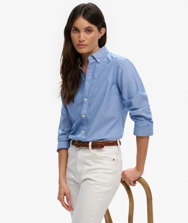 Slim Oxford Long Sleeve Shirt