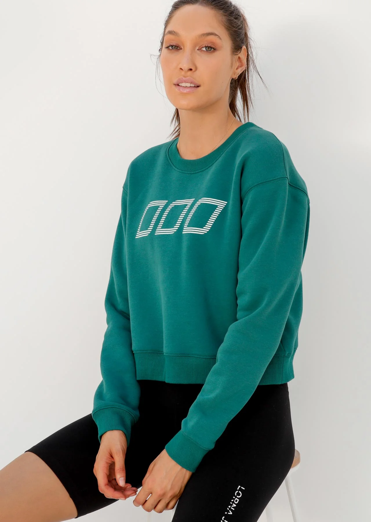 Iconic Cropped Sweat