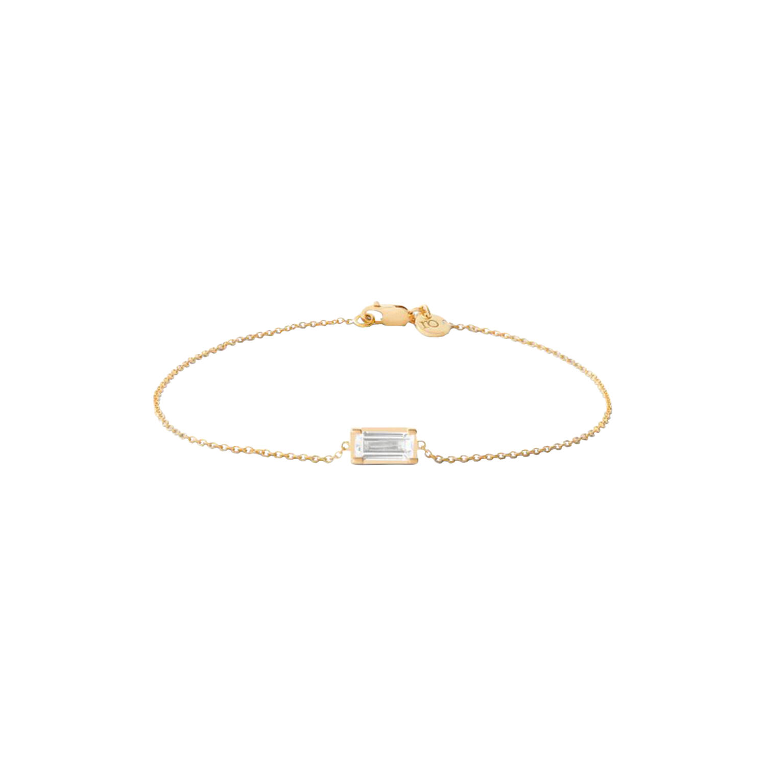 Nord White armb&aring;nd, guld