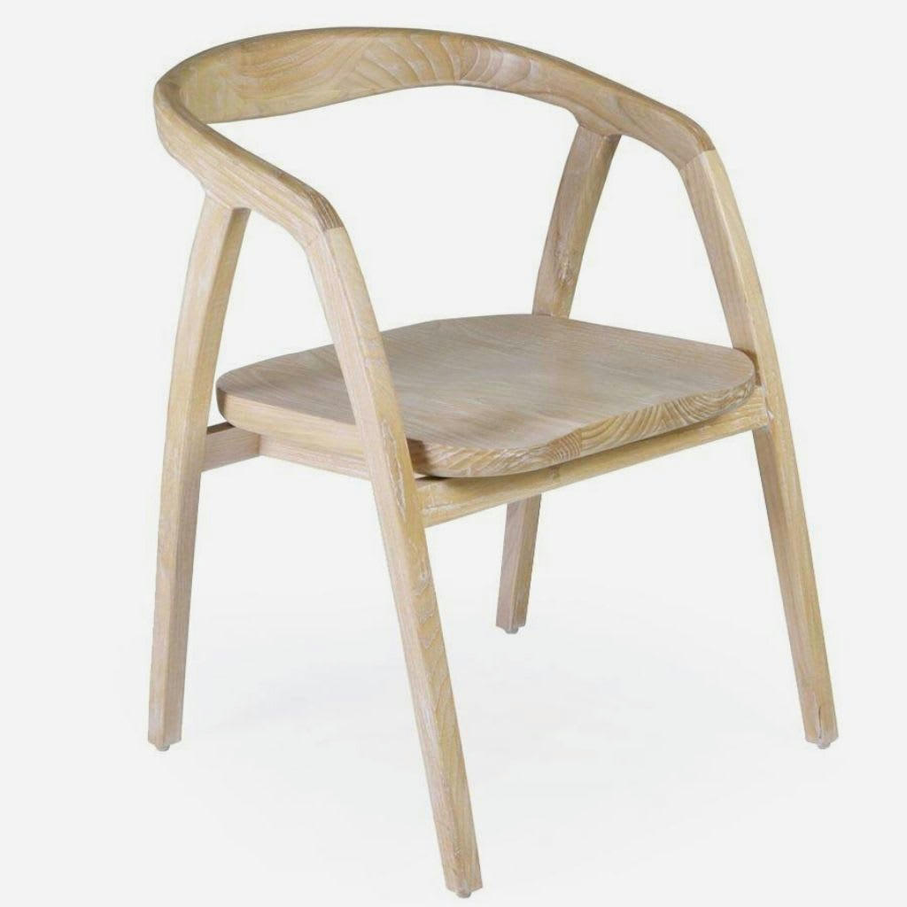 ANTA - Chaise naturel en bois