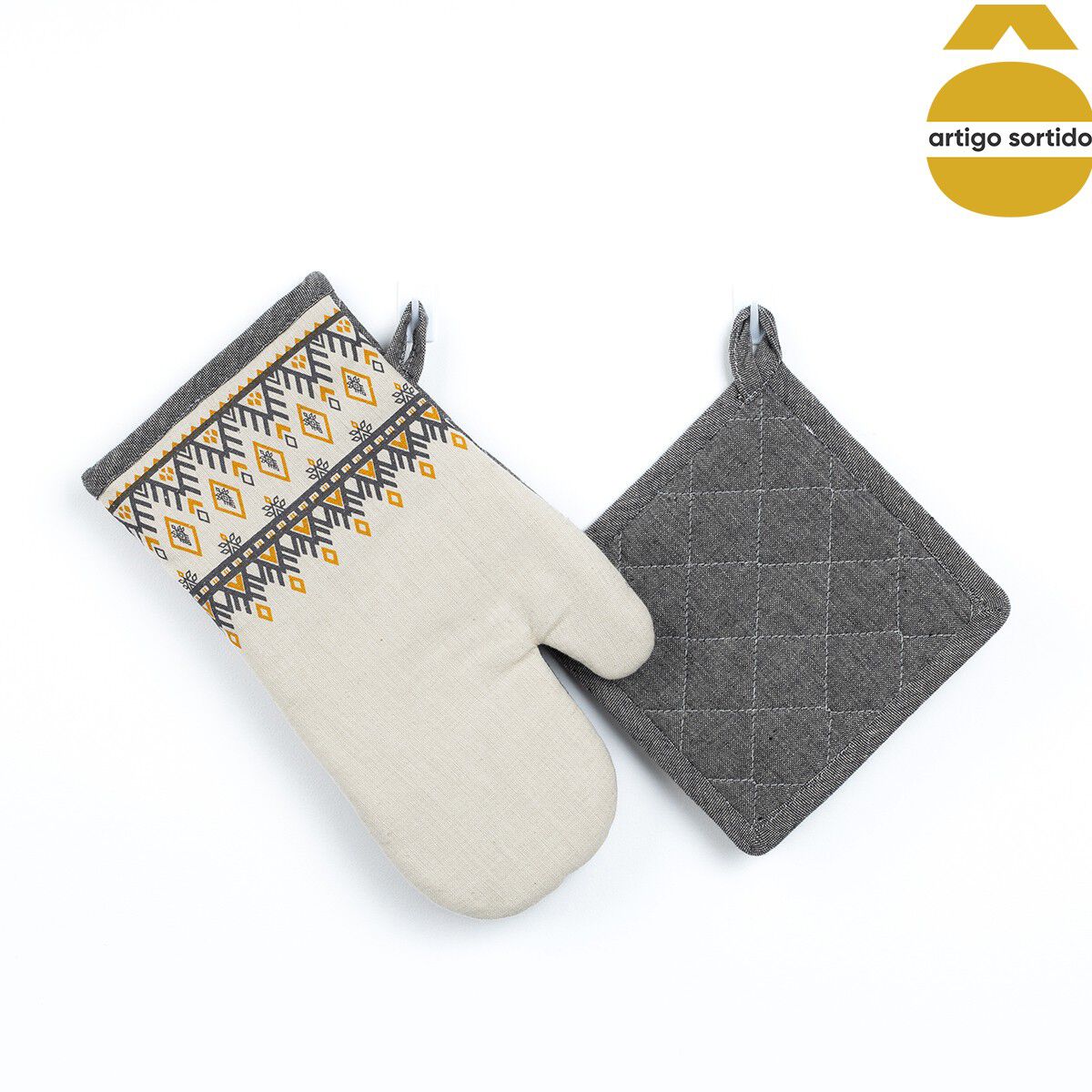 Conjunto de luva e pega INUIT dreams