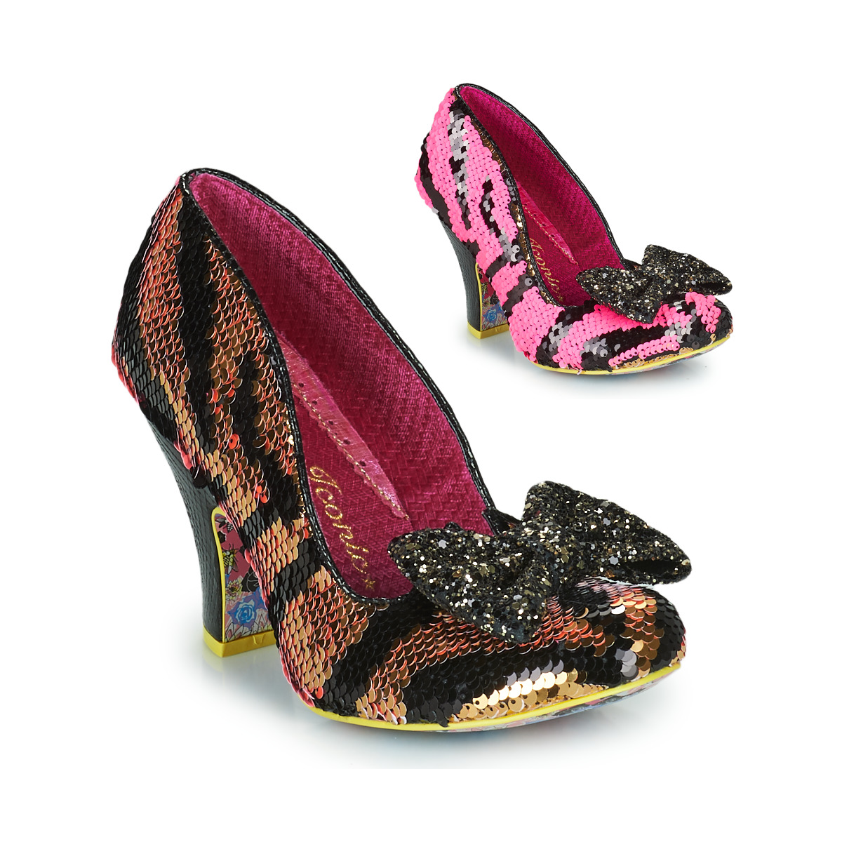 Irregular Choice - Nick of Time - Black / Gold