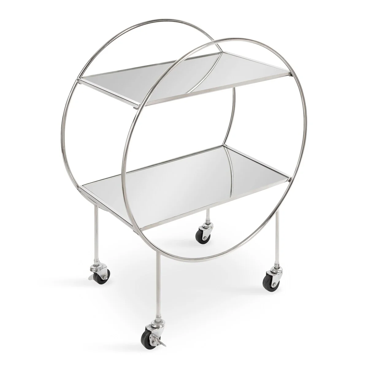 Kate and Laurel Dhuri Modern Bar Cart - 27x16x34