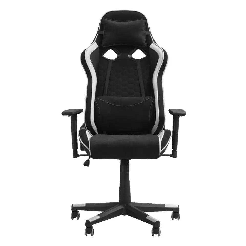 Bureaustoel Senna - zwart/wit