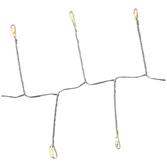 LED-Lichterkette, weiß, 60 Lichter