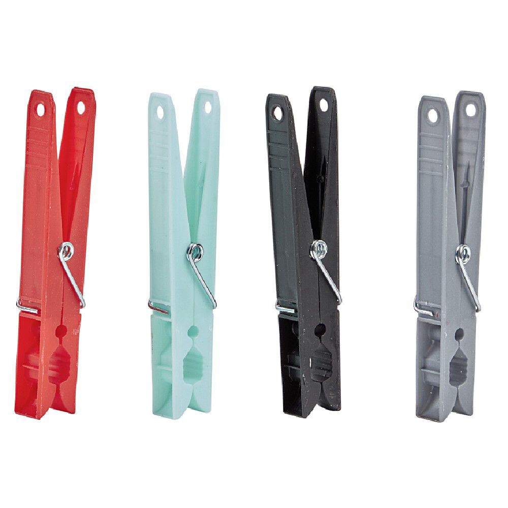 Pince à linge géante 4 couleurs x48