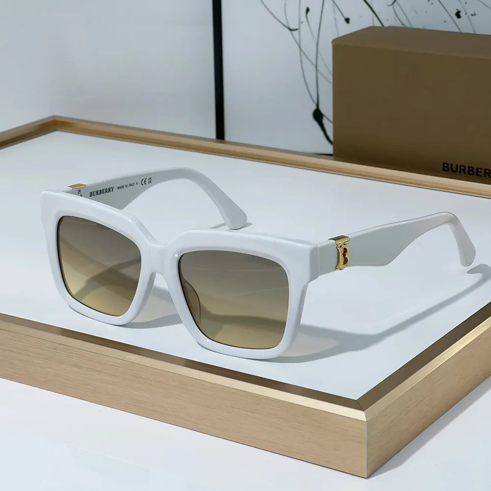 Buberry  Mirror leg Logo Sunglasses