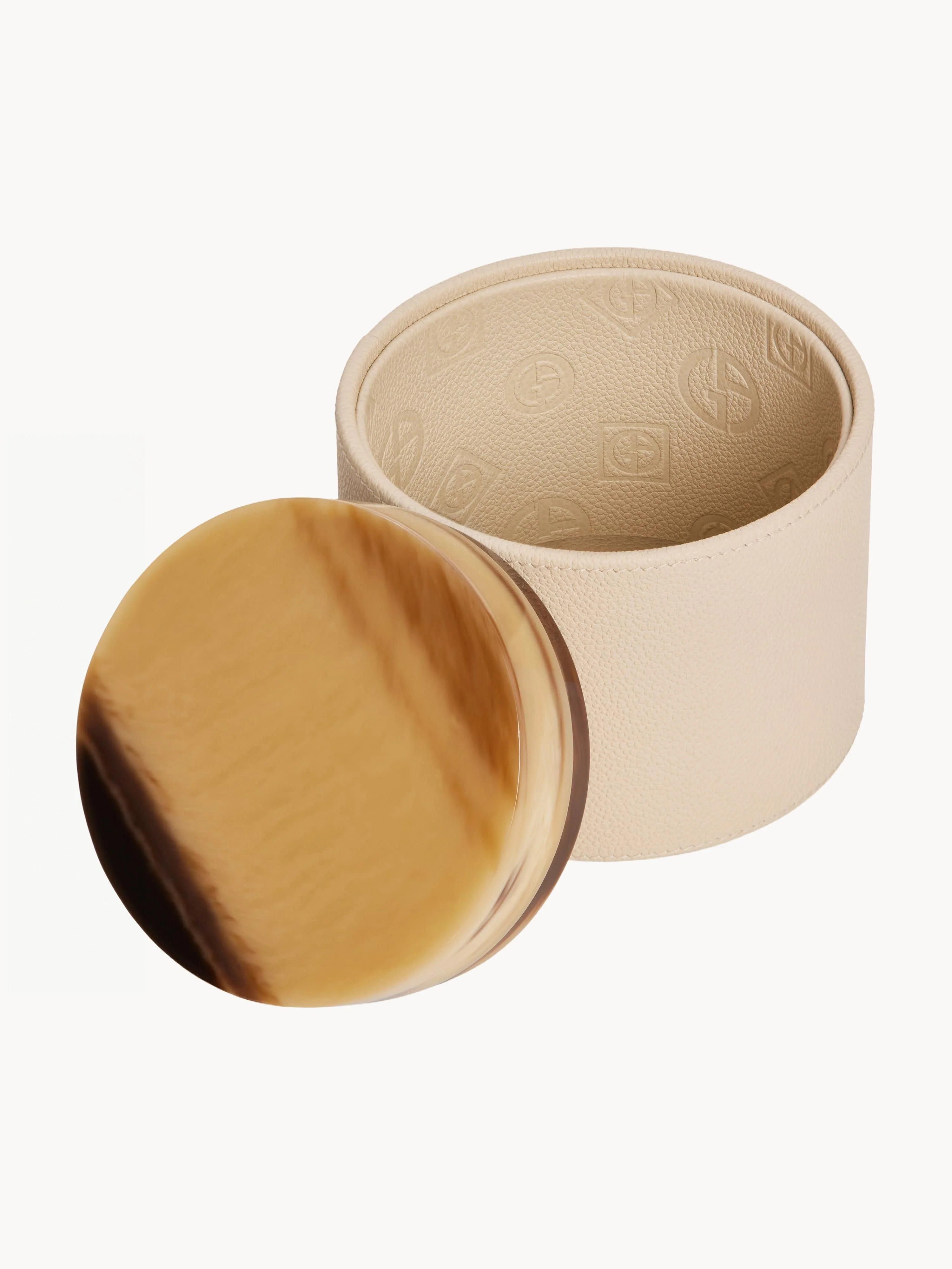 Leder-Dose Sirio