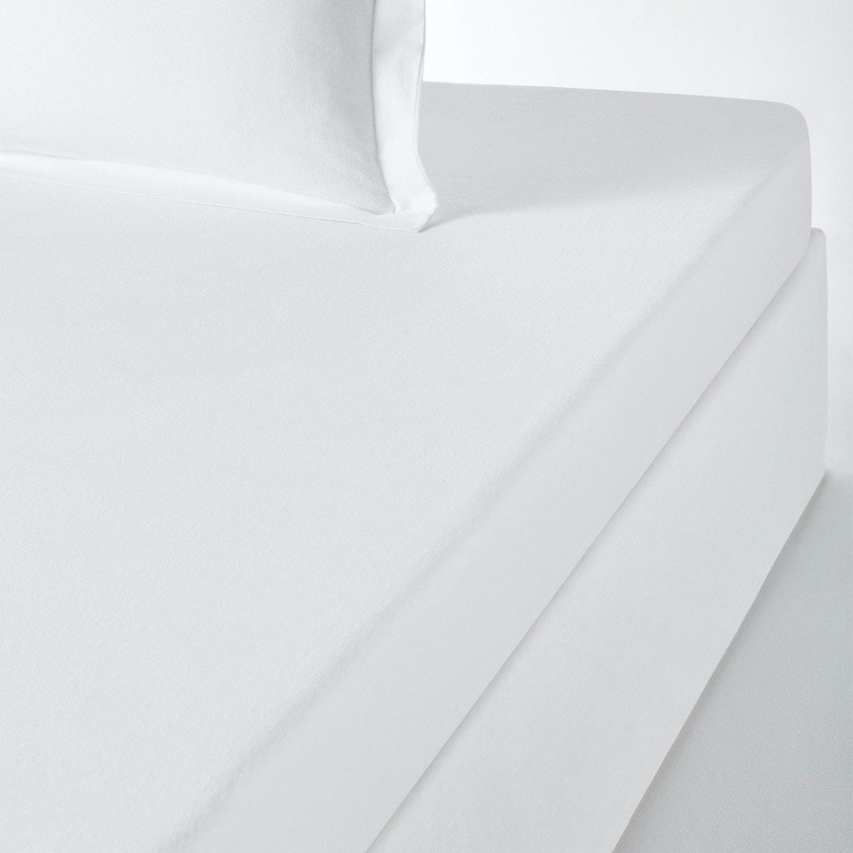Drap housse uni en flanelle, Scenario