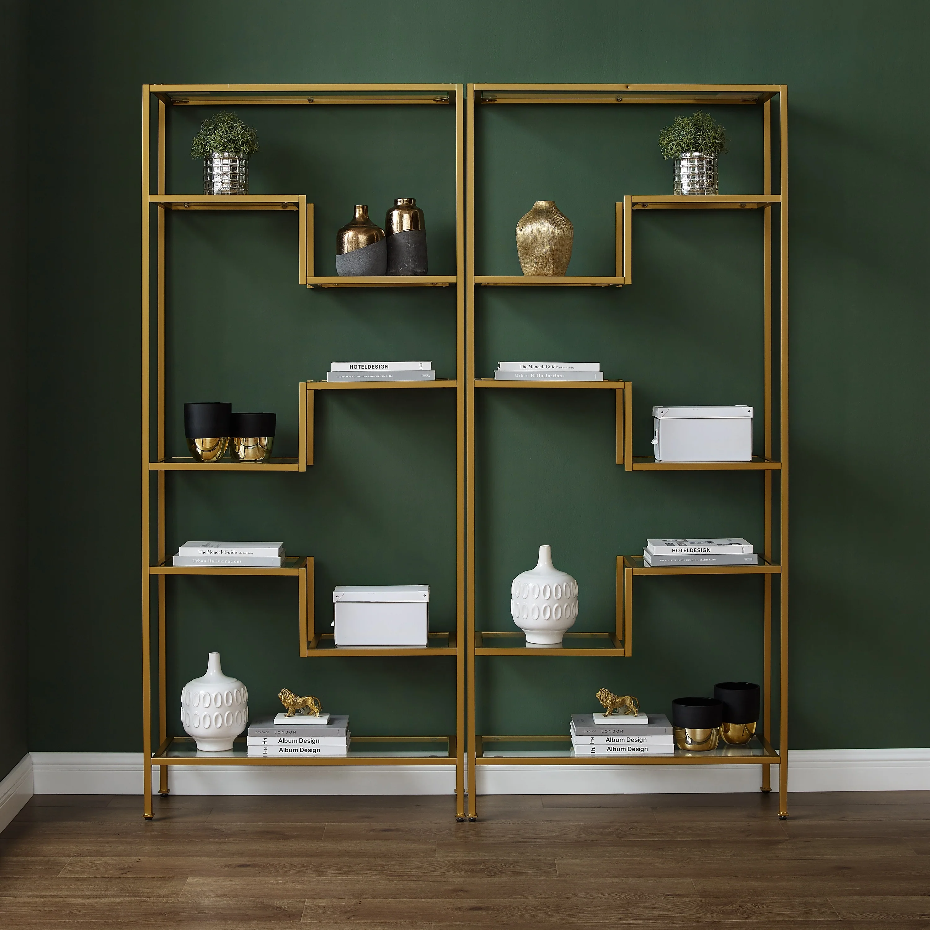 Crosley Sloane 2Pc Etagere Set - 12.5x69.5x78