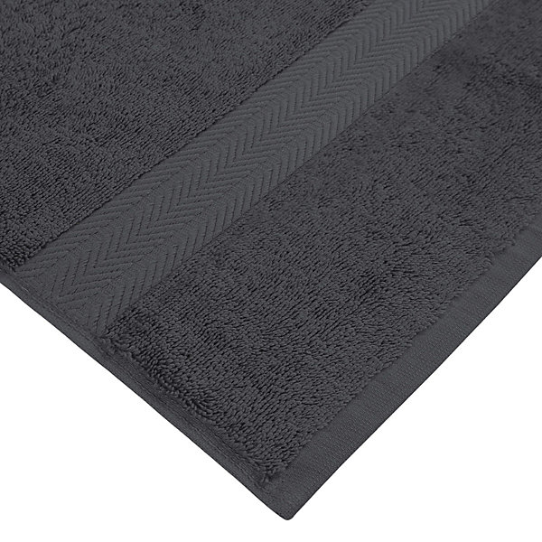 Maxi drap de bain 550 g/m² Ardoise 100x150 cm LUXURY