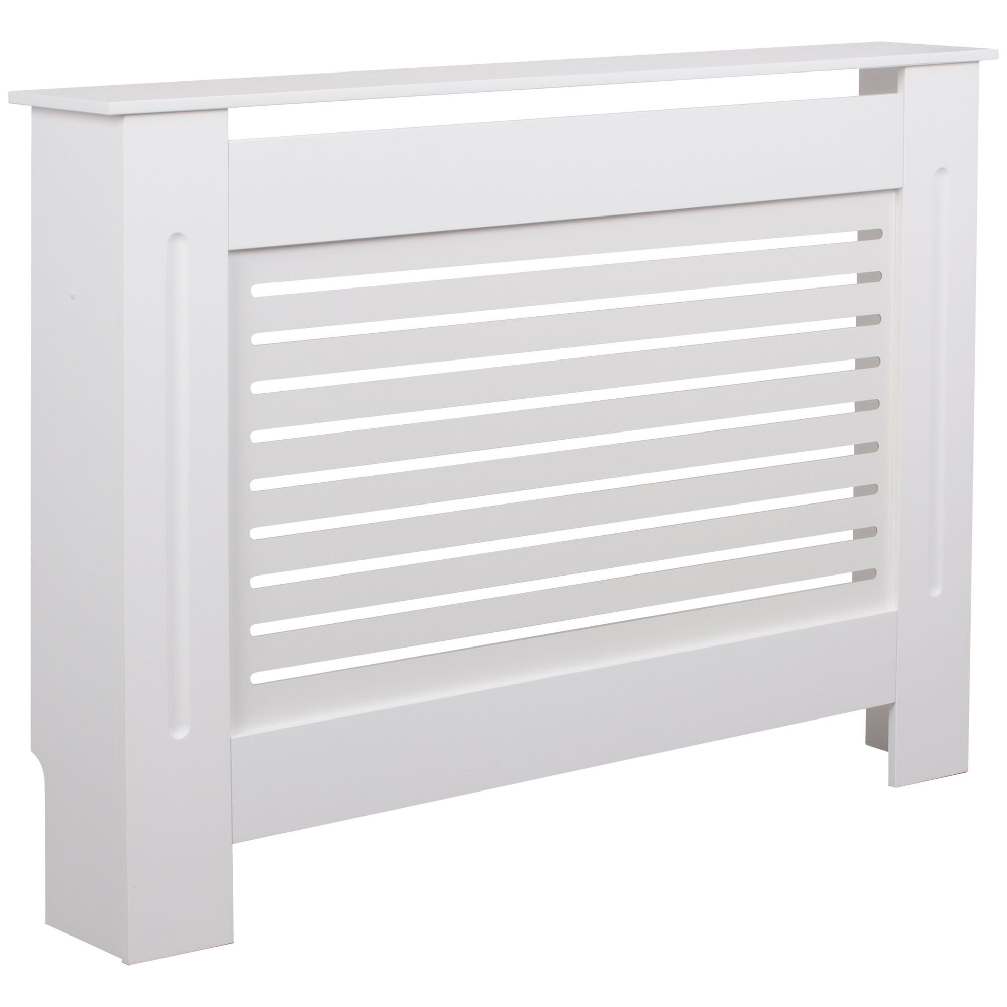 FineBuy Osłona grzejnika mdf biały