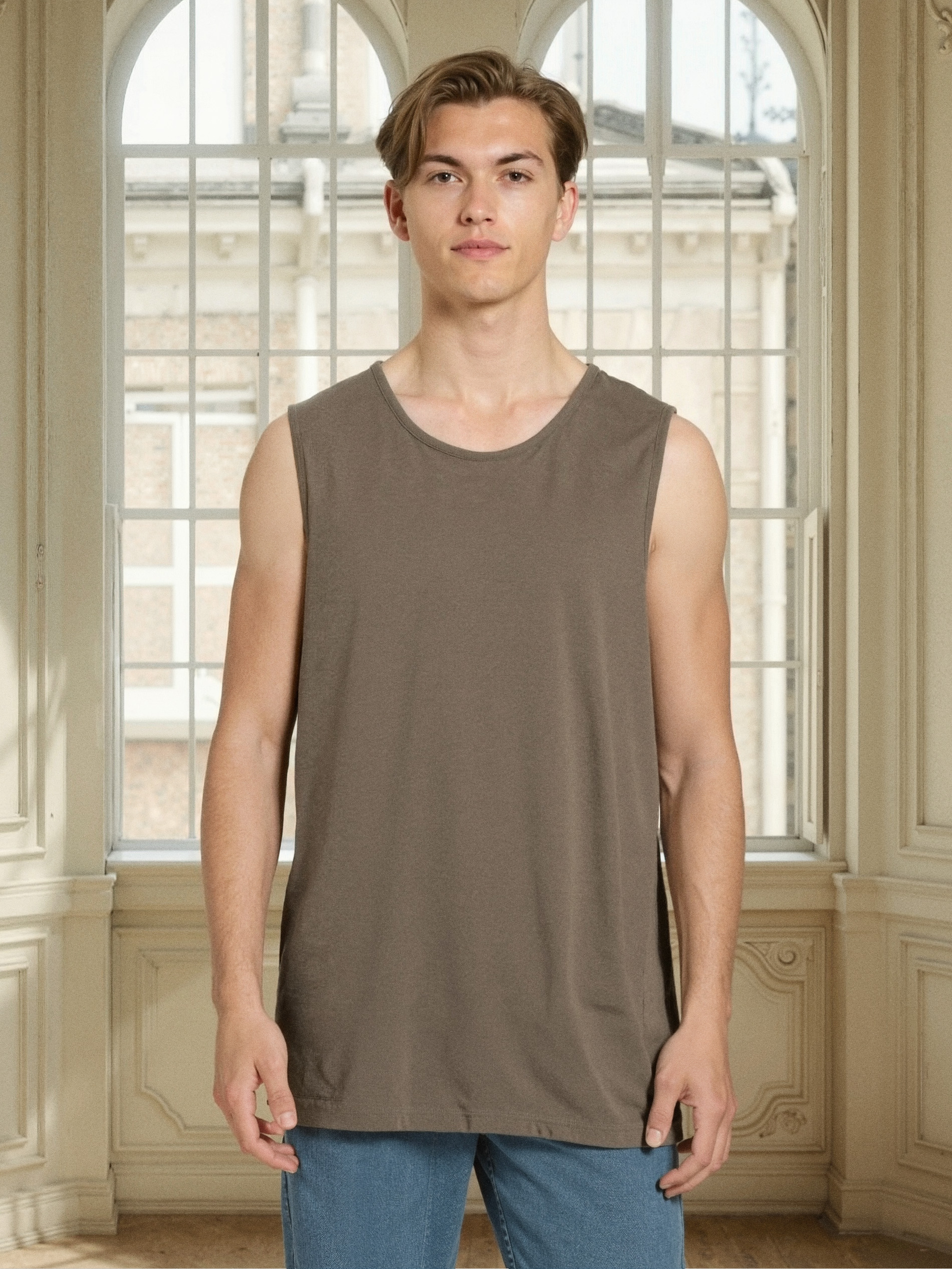 Bawełniany tank top basic