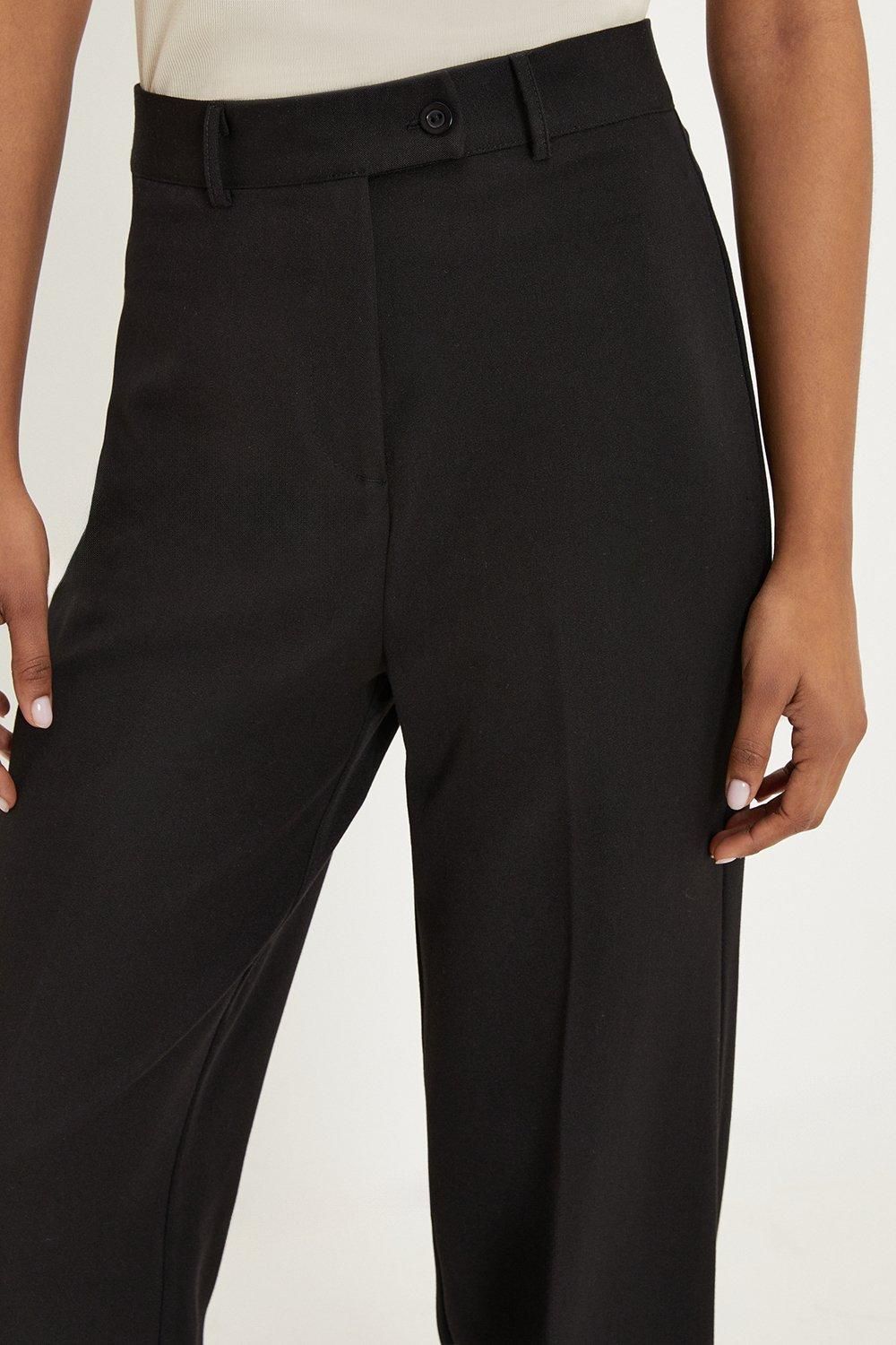 Dorothy Perkins High Waist Wide Leg Tab Trouser
