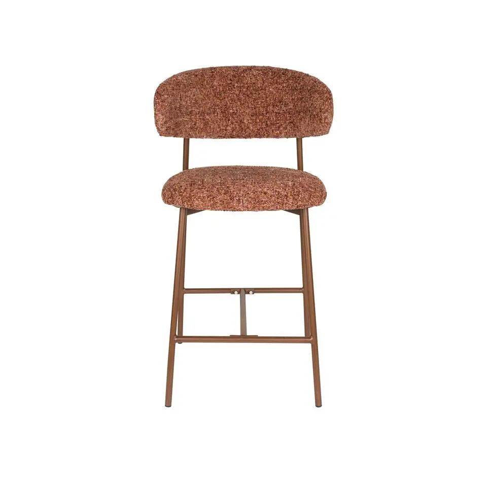 Housecraft Claes Counter/ Barkrukken Terracotta - Set van 2