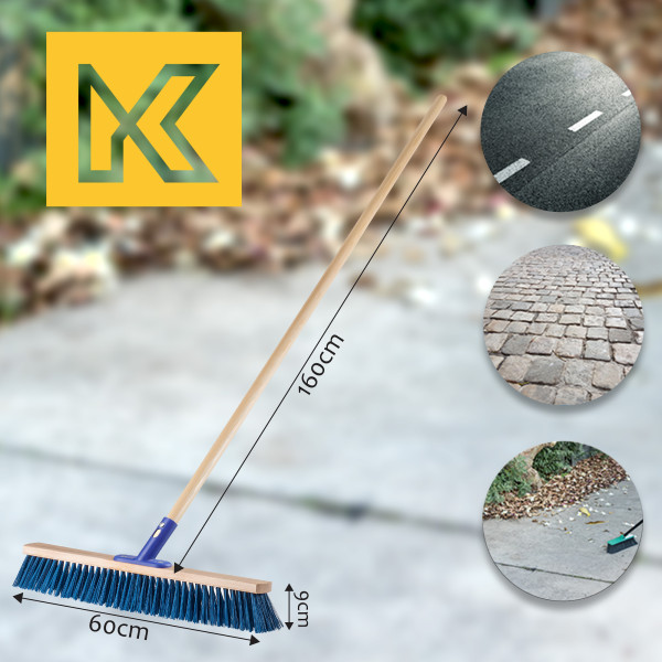 Szczotka Ulicówka Zamiatacz Miotła Nylonowa 60 cm