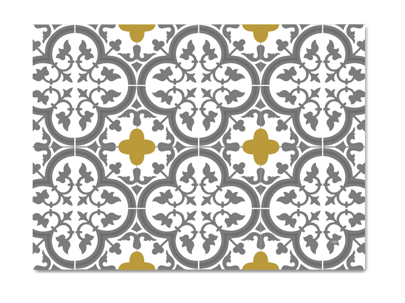 - Set de table tuileries safran 36x48cm