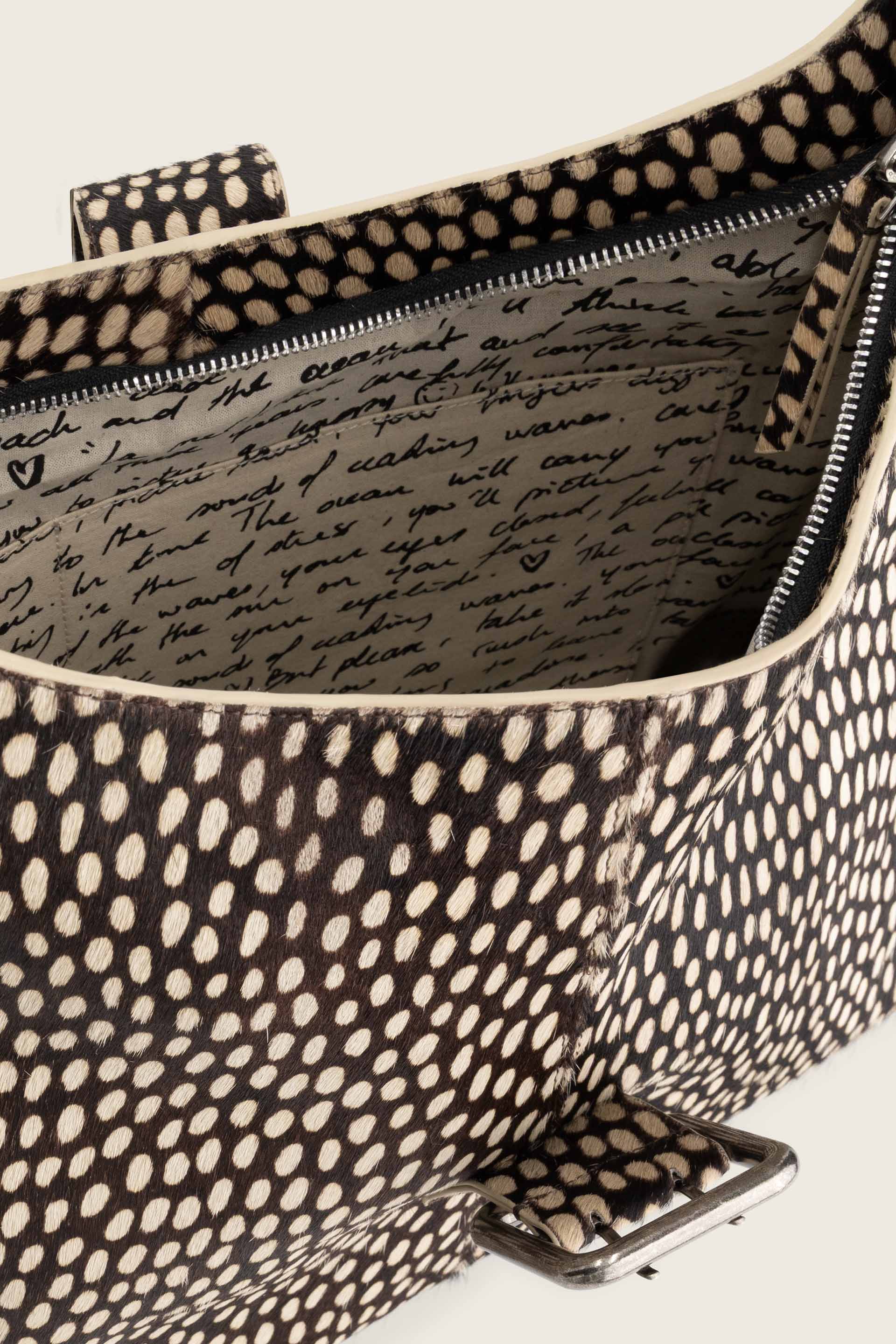 Chapot Maxi Bag | Cosy White/Black