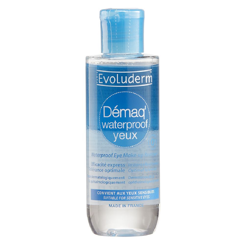 Démaquillant yeux Evoluderm waterproof 150 ml