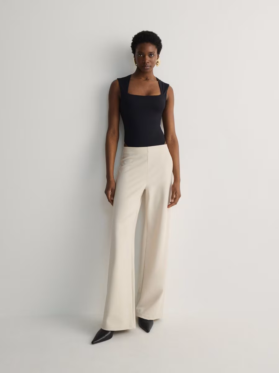 Wide Leg Trousers