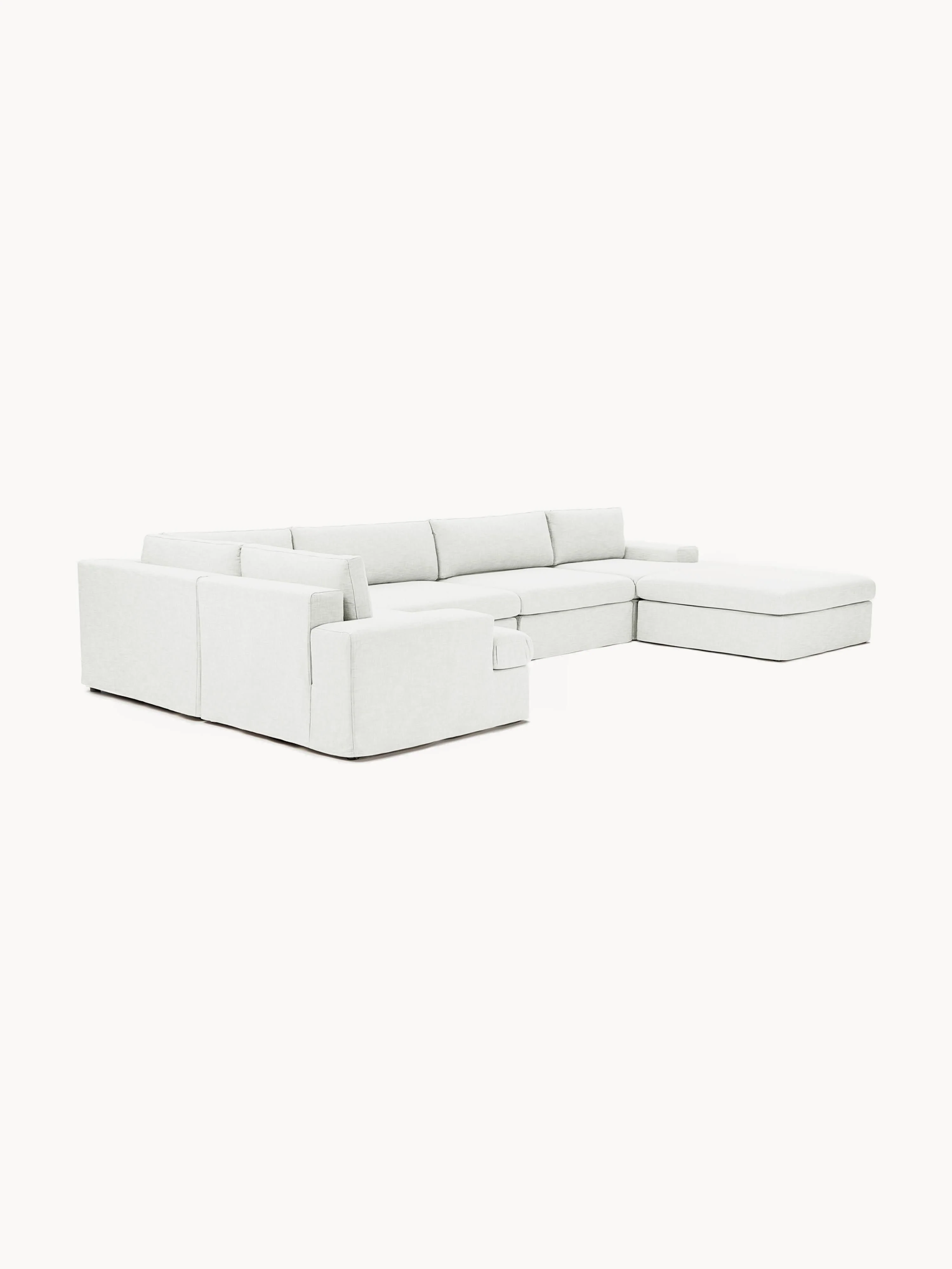 Modulares XL Sofa Russell mit abnehmbaren Bezügen