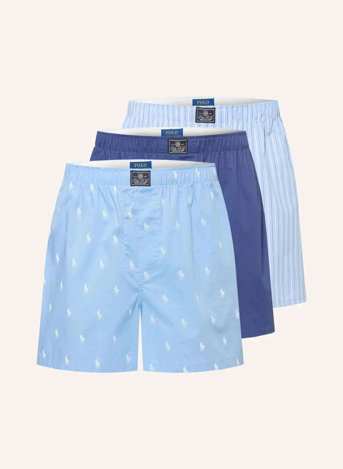 POLO RALPH LAUREN 3er-Pack Web-Boxershorts