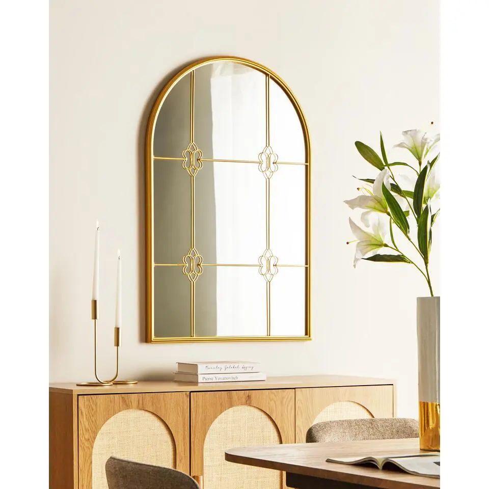 THULAY - Wandspiegel - Goud - Metaal