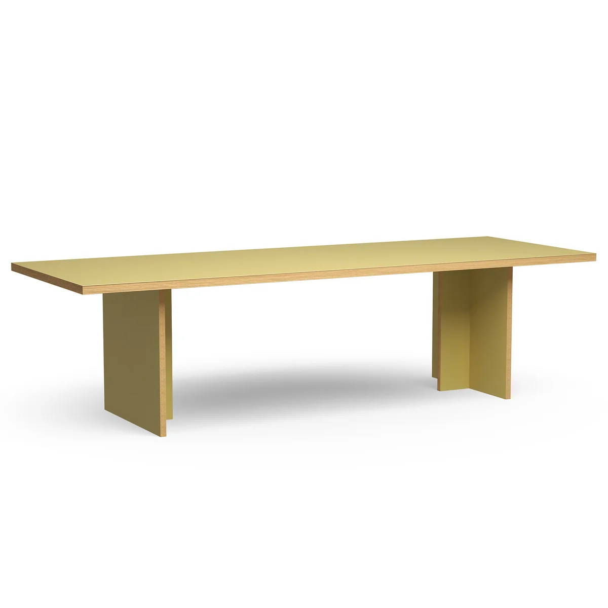 HKliving - Esstisch, rechteckig, 280 cm, olive