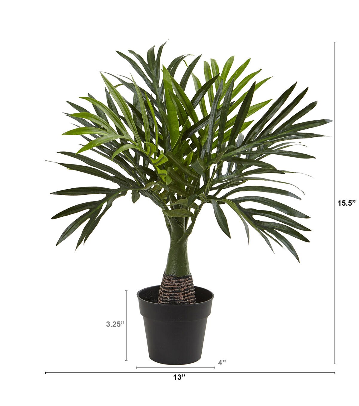 Nearly Natural 15.5 Mini Areca Palm Artificial Plant