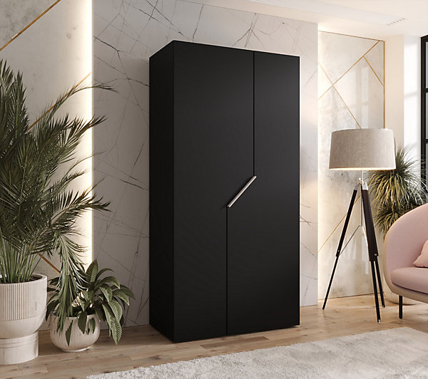 Armoire a portes battantes Andrew 1 100 x H. 202 x P. 52, 2 portes