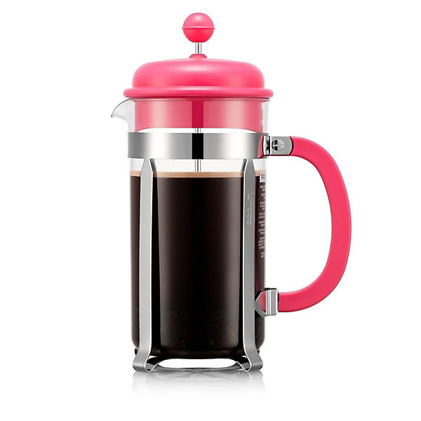 Cafetière à piston 8 tasses 1l rose Bodum 1918-539BTR