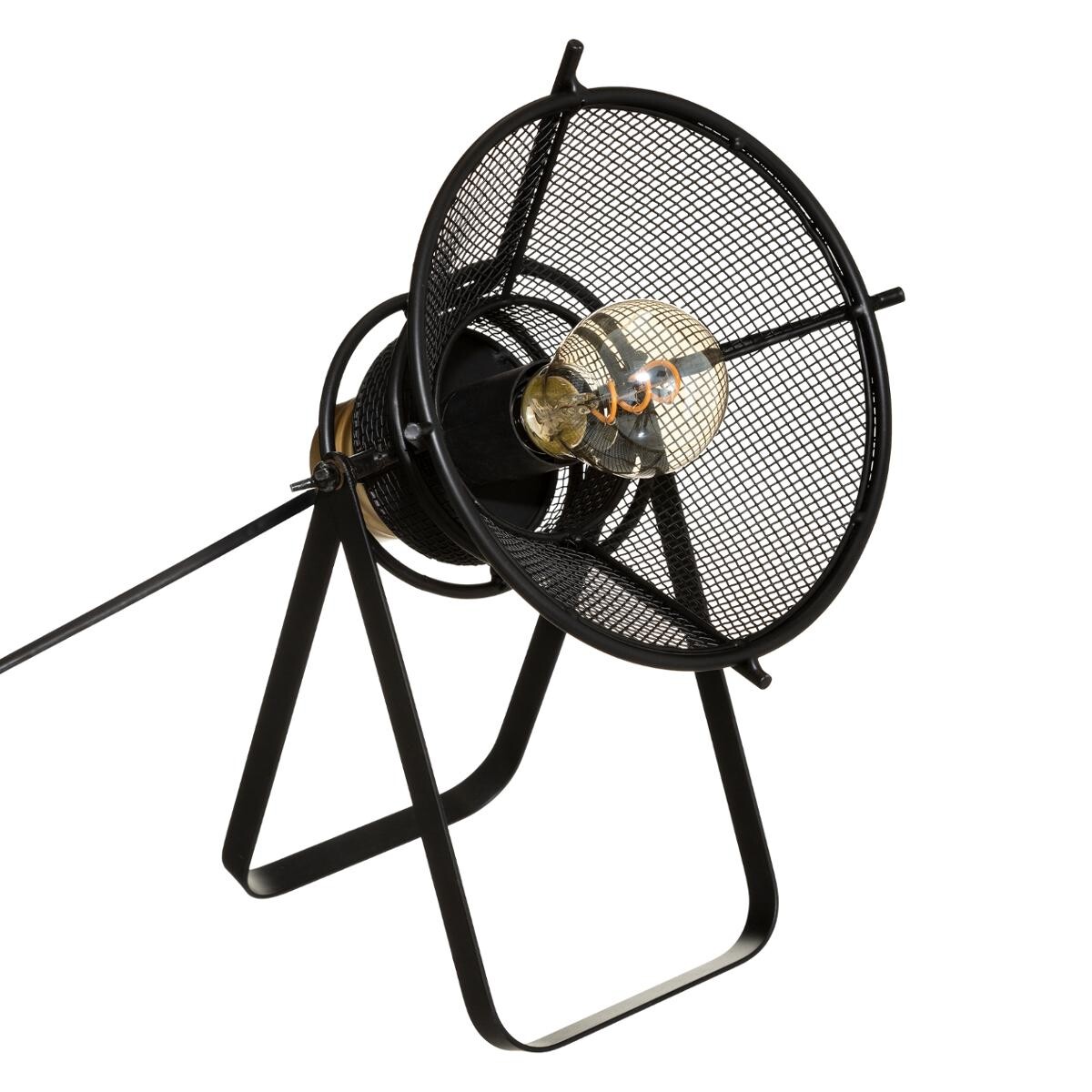 Lamp "Rodo" Black, H.31 cm