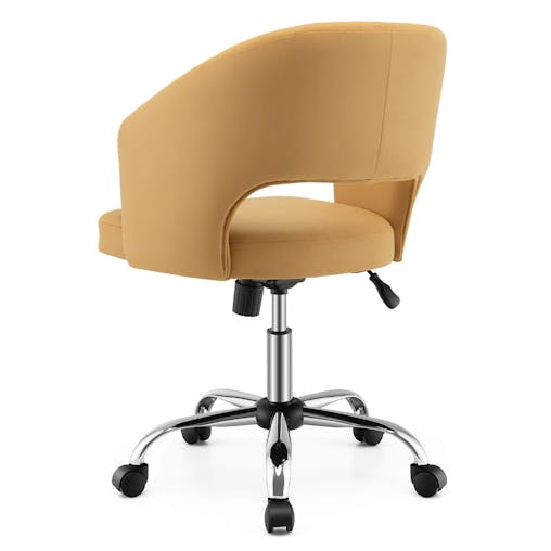NNECW Modern Swivel Mid Back Home Office leisure Chair with Adjustable Height