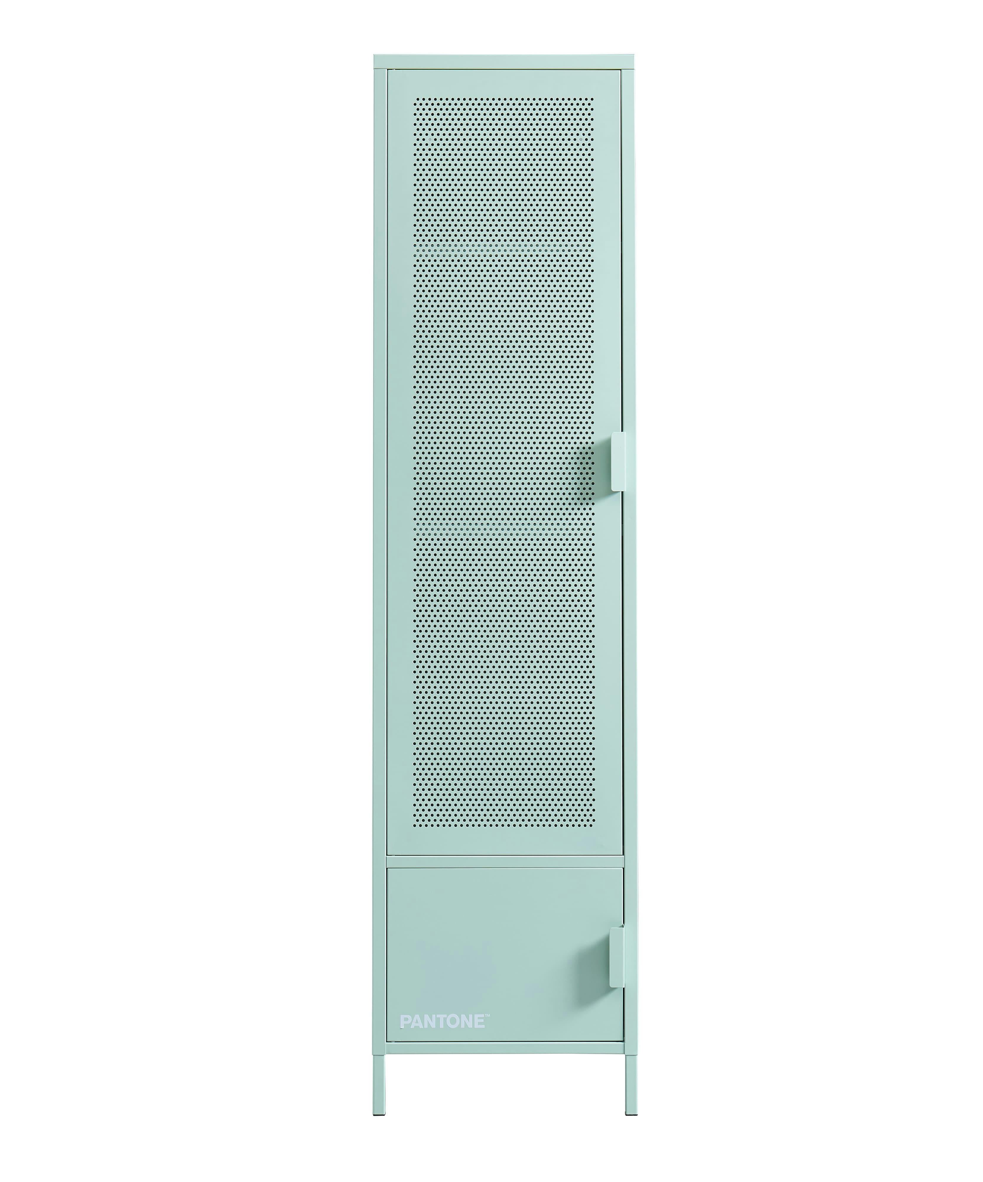 PANTONE - Vestiaire  métal vert menthe h180cm