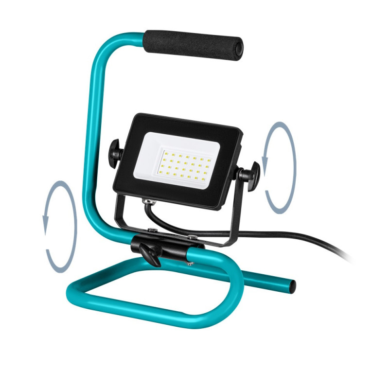 Projecteur LED Avelar noir et turquoise 2500 lm 22 W EGLO