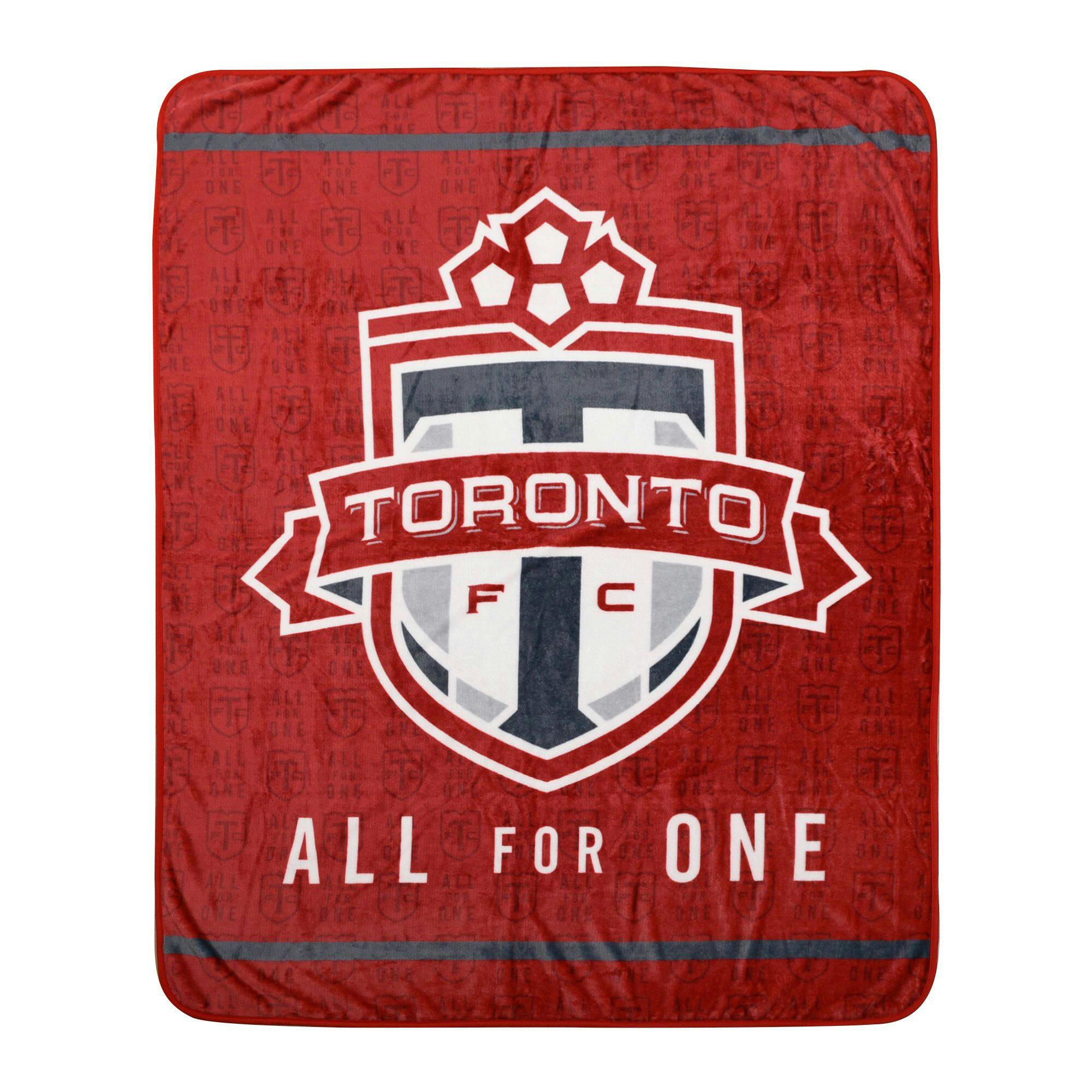 MLS Toronto Football Club Plush Throw, 50 x 60-in