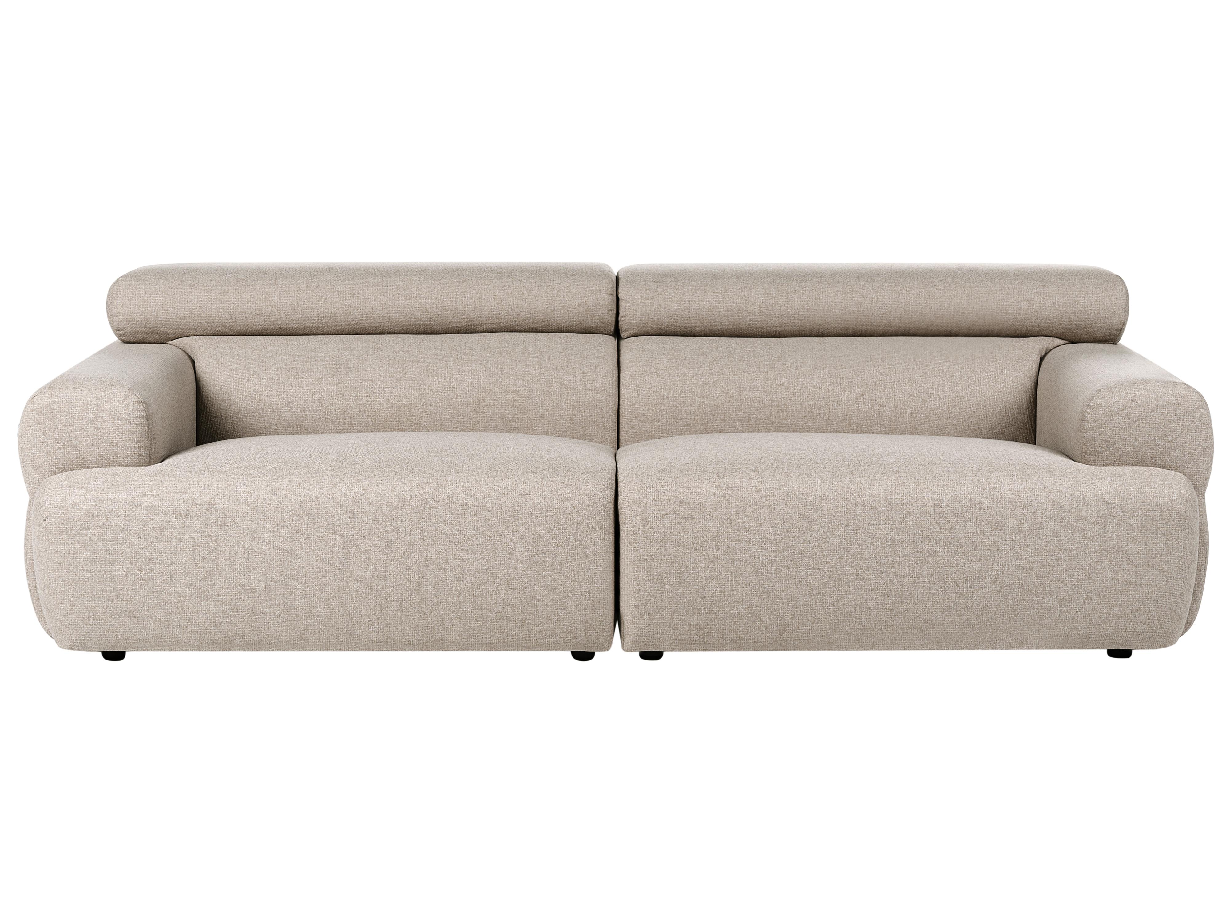 Sofa 3 Seater HOVDEN Fabric Beige