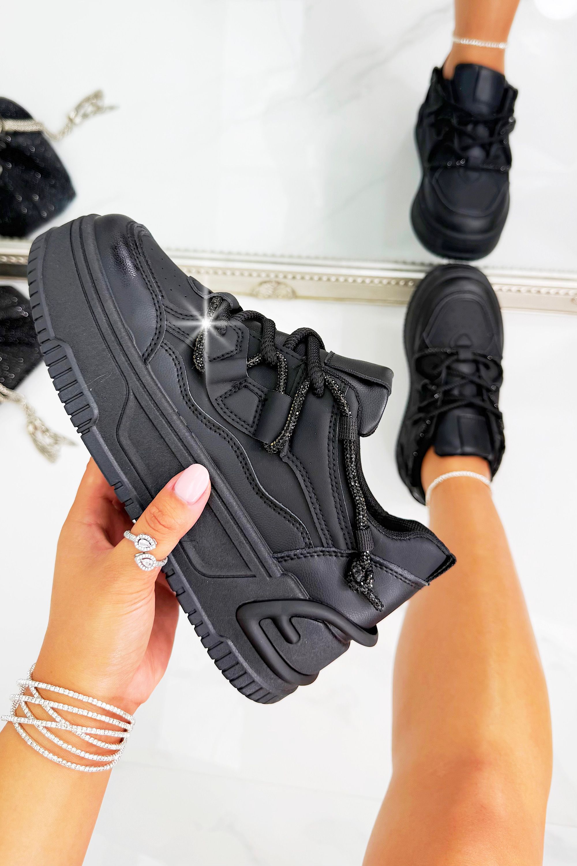 Love Lemonade Crystal Spark Trainers