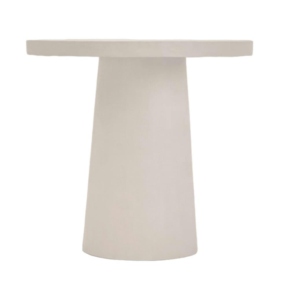 CORE BY MARLOT BAUS - Table à manger du microciment couleur blanc 140 cm