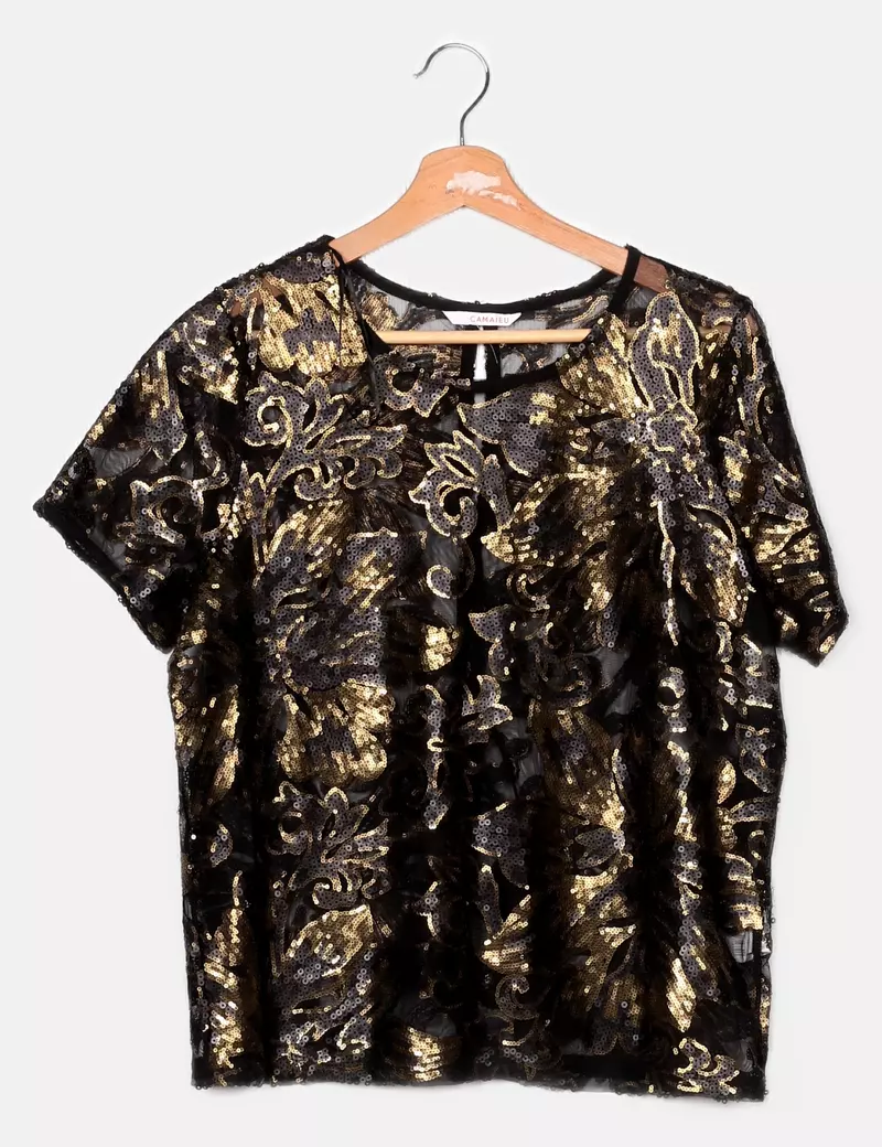 Camaïeu blouse Sequin