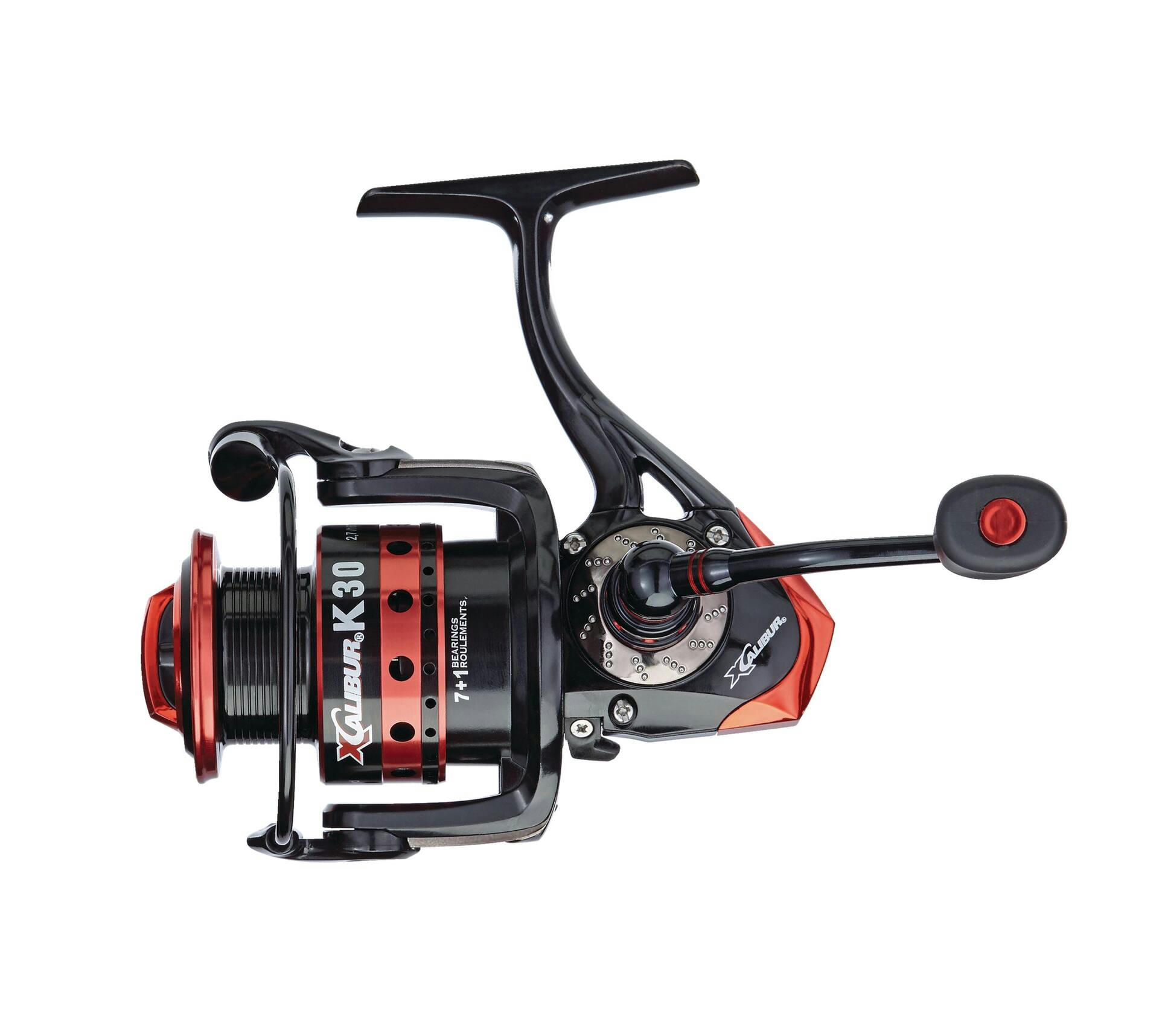 Xcalibur K30 Spinning Fishing Reel, Anti-Reverse, Reversible, 300