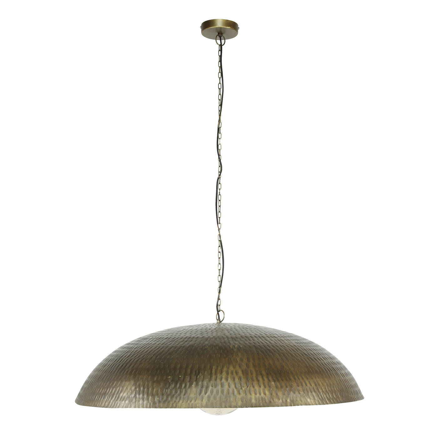 Giga Meubel Hanglamp - Brons Antiek Metaal - 1-LichtsØ90x150cm
