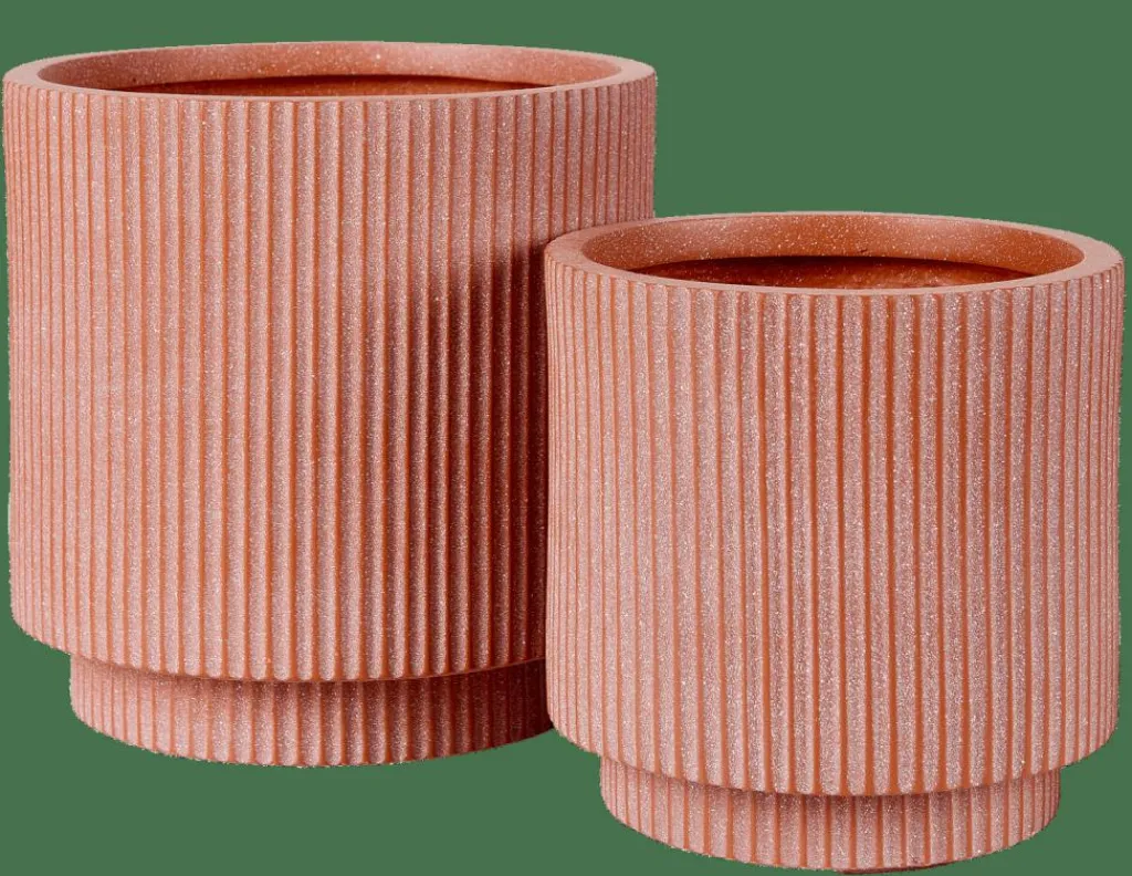 Pots De Jardin^CASA ROMA TERRA Pot De Jardin Rouge Clair