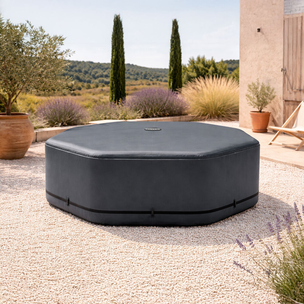 Couverture thermique spa octogonal 6 places