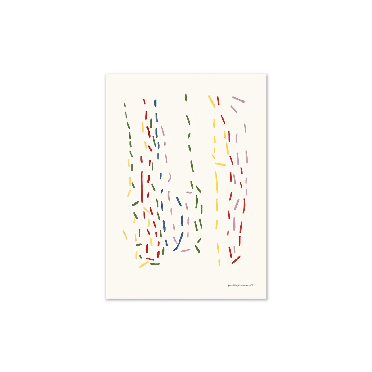 The Poster Club - 1 -2 Many von Leise Dich Abrahamsen, 30 x 40 cm