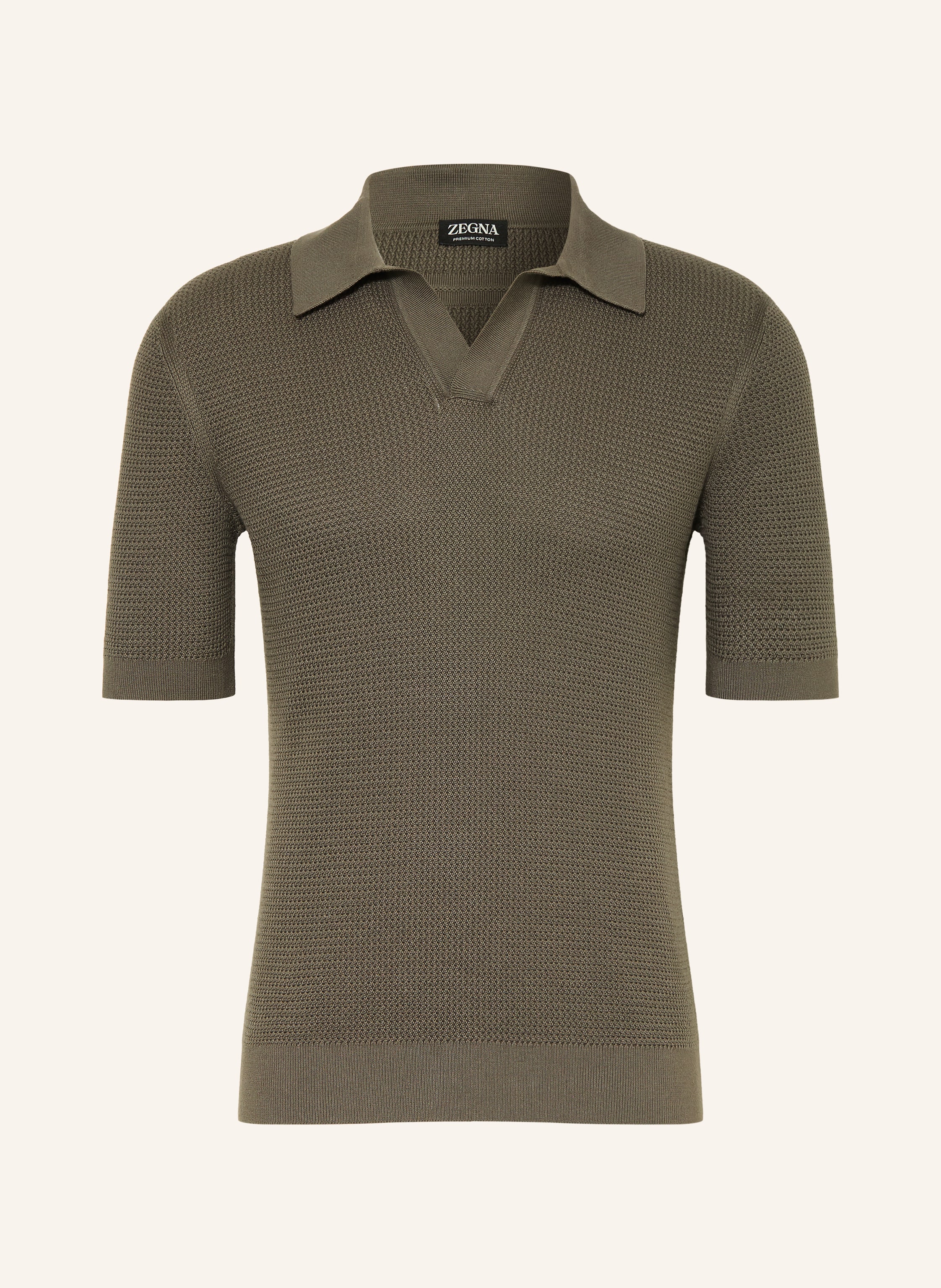 ZEGNA Strick-Poloshirt