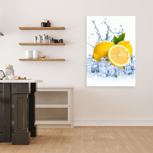 Obraz do kuchni jadalni, Cytryny owoce 20x30