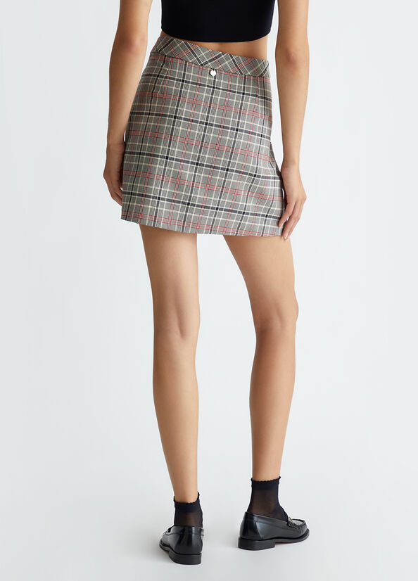 Minigonna in tartan
