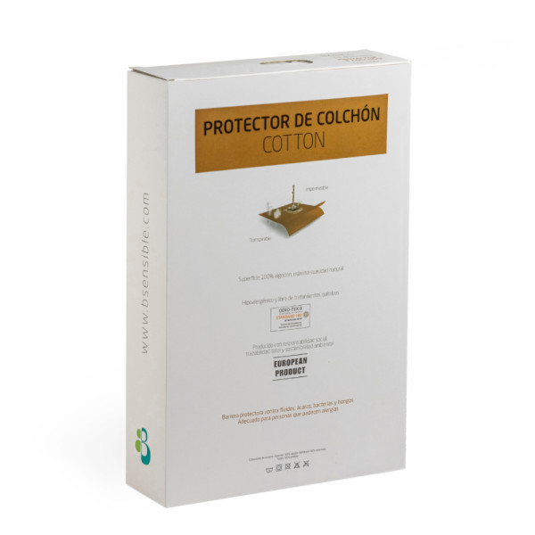 Ochraniacz Cotton B-Sensible 100x200 cm Standard (13-25 cm)